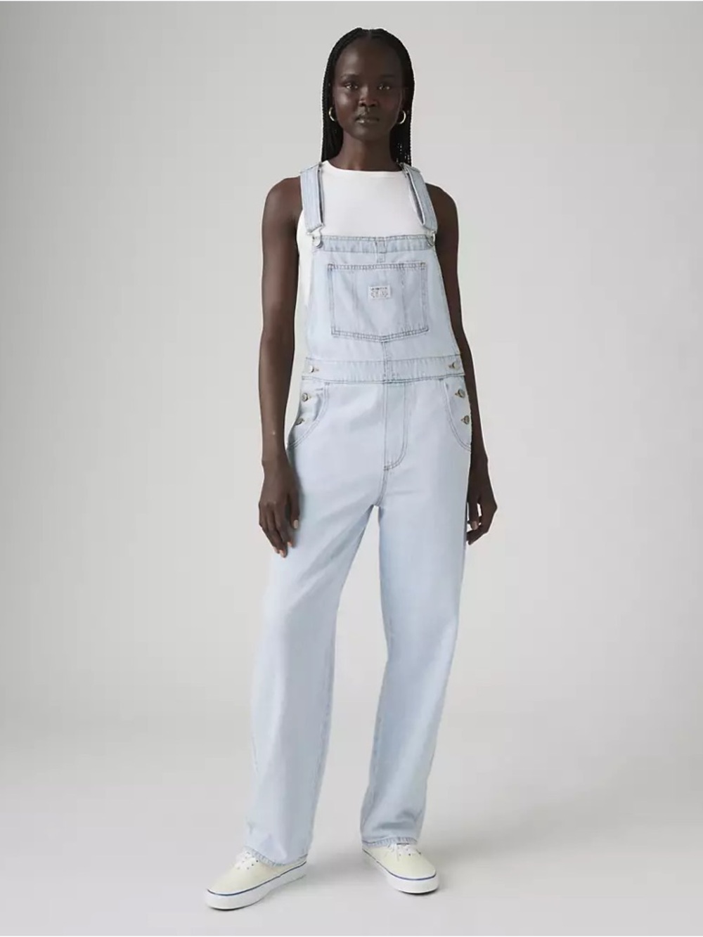 New Levi’s Vintage Denim Overalls in Never Going to Change Size Large